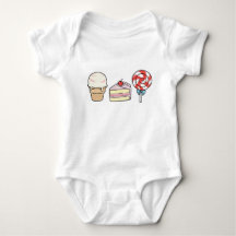 Söt Saker Trio Baby Bodysuit