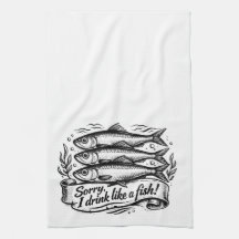 Söt Sardinfisk Citat T-Shirt