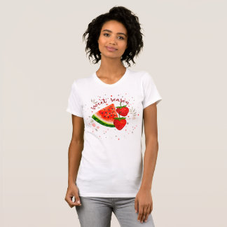 Söt säsong-sommarutgåva t shirt