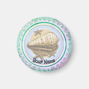 Söt säsongskal magnet