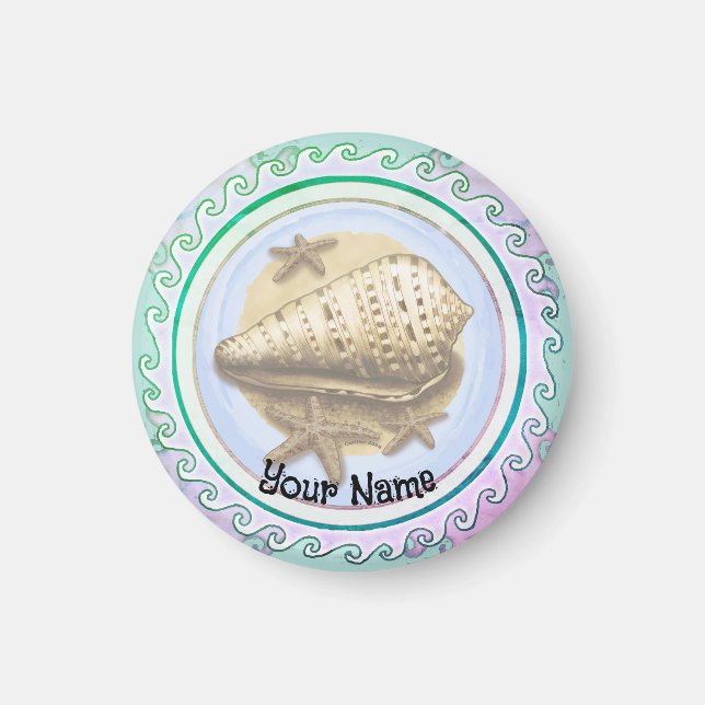 Söt säsongskal magnet (Framsidan)