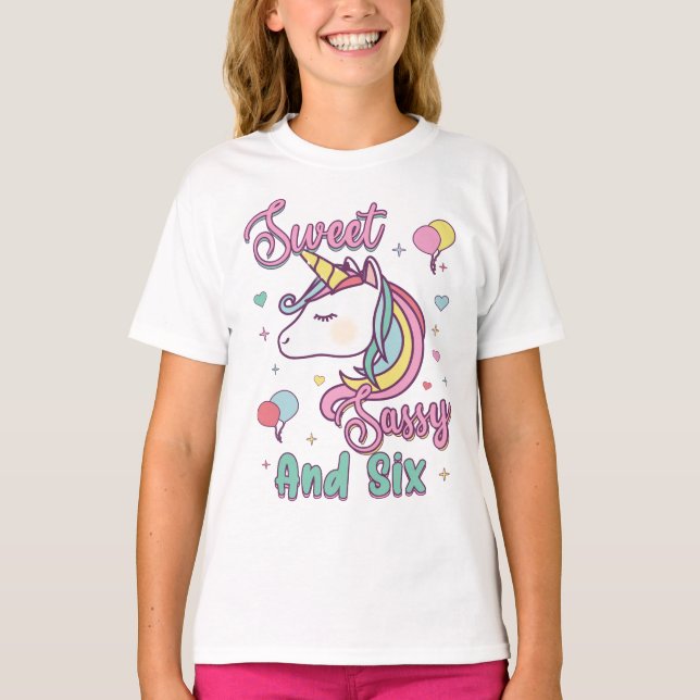 Söt sassi och sex encorn t shirt (Framsida)