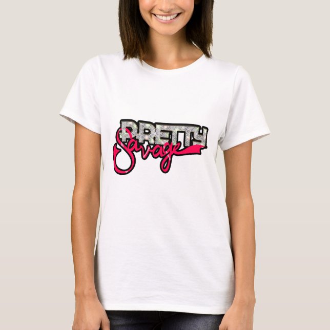 Söt Savage T Shirt (Framsida)