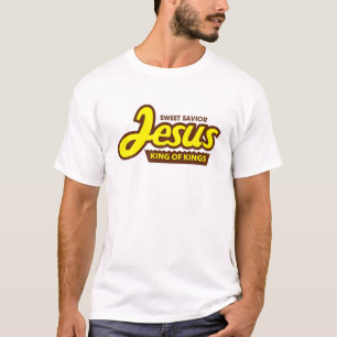 Söt Savior Jesus Kung i Kung T Shirt