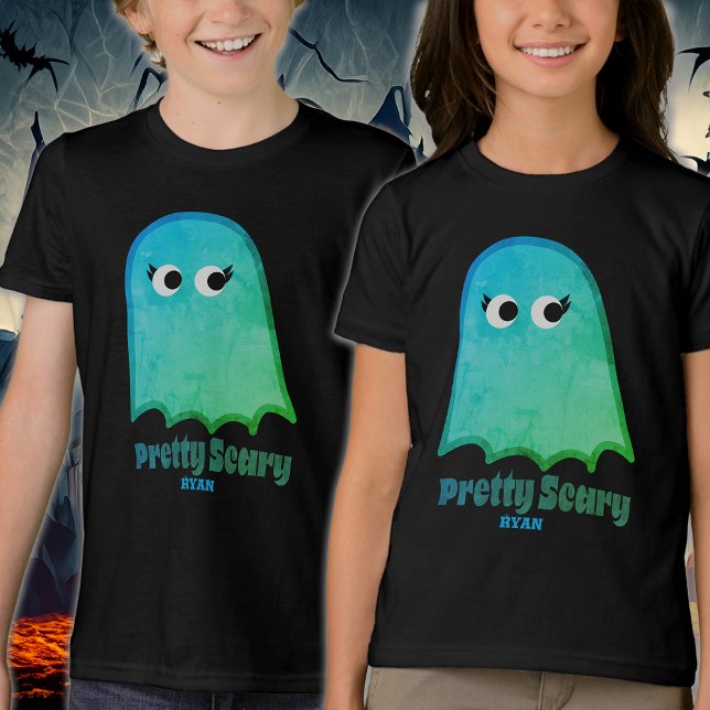 Söt Scary Cute Funny Halloween Children T Shirt (Skapare uppladdad)