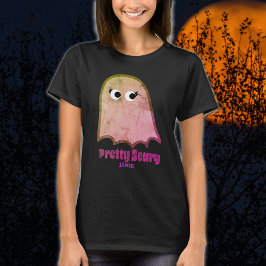 Söt Scary Cute Funny Halloween T Shirt