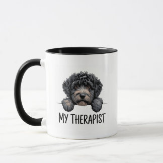 Söt Schnauzer Hundälskare Mugg