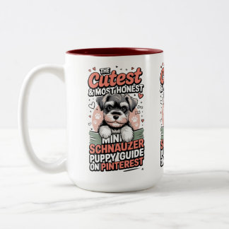 Söt Schnauzer Hundälskare Mugg