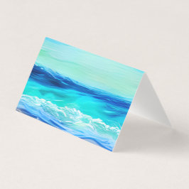 Söt Sea Art Note Card Kort