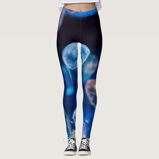 Söt Sea Life Leggings (Framsida)