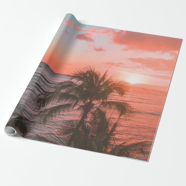 Söt Sea Life Presentpapper (Utrullad)