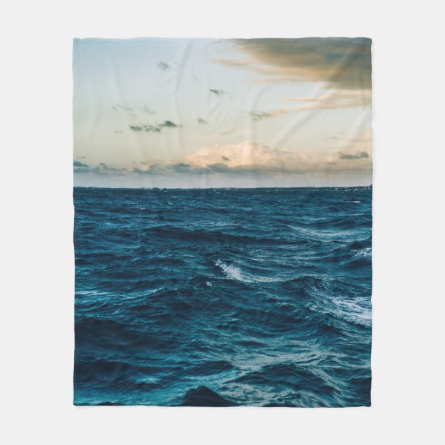 Söt Sea Ligcape Fleecefilt (Framsidan)