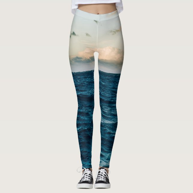 Söt Sea Ligcape Leggings (Framsida)