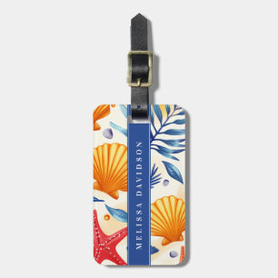 Söt Seashells Luggage Tag Bagagebricka