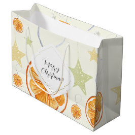 Söt semester orange och stjärnor på beige