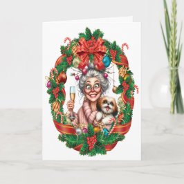 Söt Senaste jul Kort