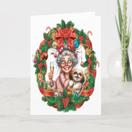 Söt Senaste jul Kort