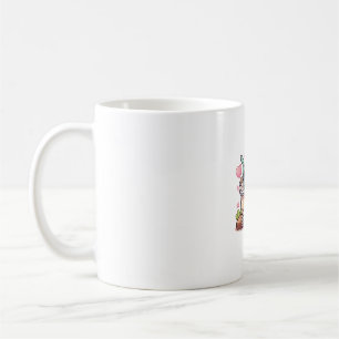 Söt Sengångare Boba Bubble Milk Tea Kawaii Kvinnor Kaffemugg