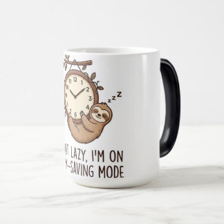 Söt sengångare energisparläge Rolig kaffemugg