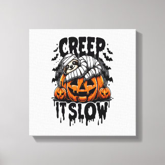 Söt Sengångare Gott Halloween Canvastryck