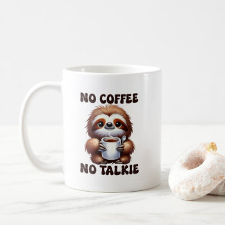 Söt sengångare kaffesnack ordkonst kaffemugg