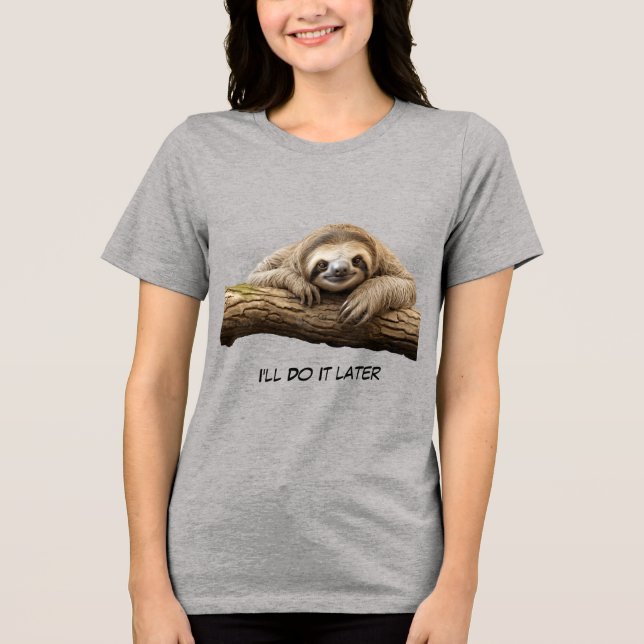 Söt sengångare t shirt (Framsida)