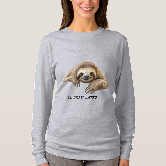 Söt sengångare t shirt (Framsida)