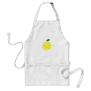 Söt serie-citron förkläde