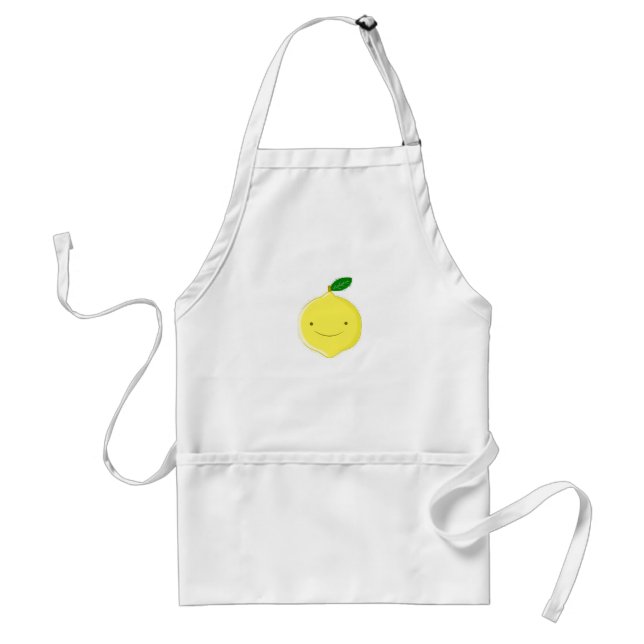 Söt serie-citron förkläde (Framsidan)