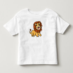 Söt serie lejon baby t-shirt - förtjusande safari 