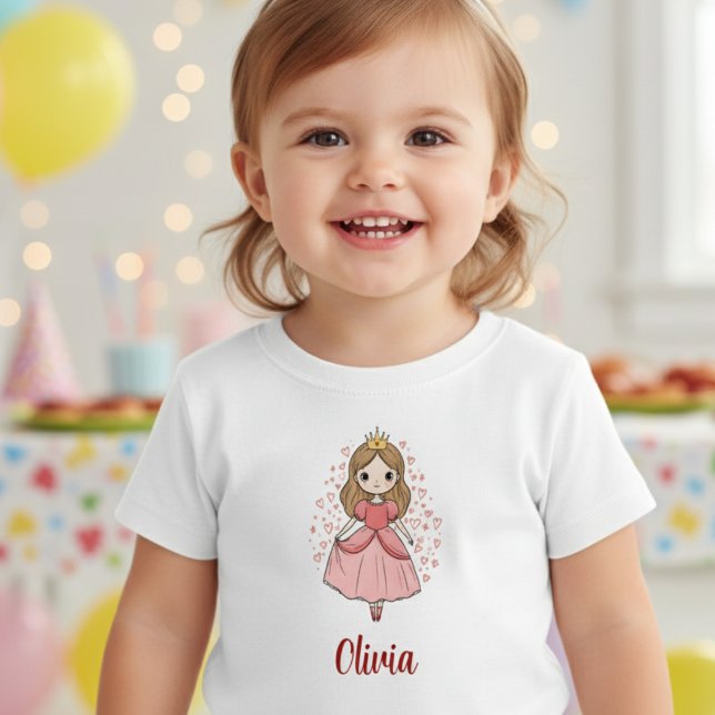 Söt serie saga prinsessa t shirt (Skapare uppladdad)