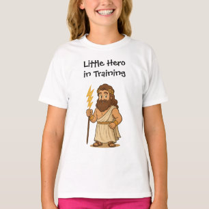 Söt serie-Zeus – Grekisk liten hjälte under utbild T Shirt