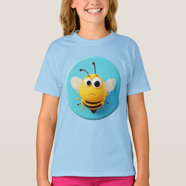 Söt seriebi karakter t shirt (Framsida)