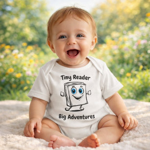 Söt seriebok karaktär baby illustration t shirt