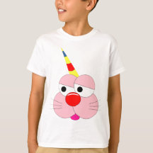 Söt seriefigur - Grafisk t-shirt - Enhörning