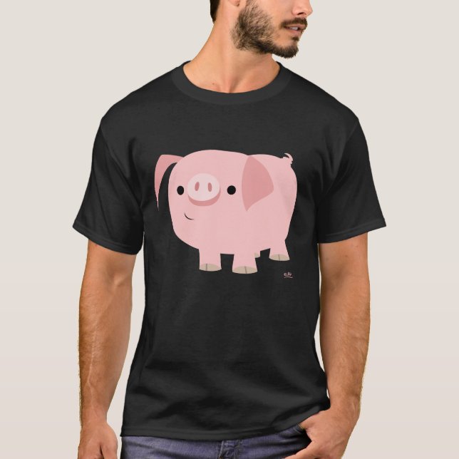Söt seriegris t-shirt (Framsida)