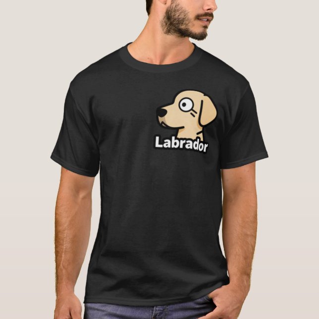 söt seriehund vän t shirt (Framsida)