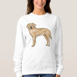 Söt seriehunddesign med gul Labrador Retriever T Shirt