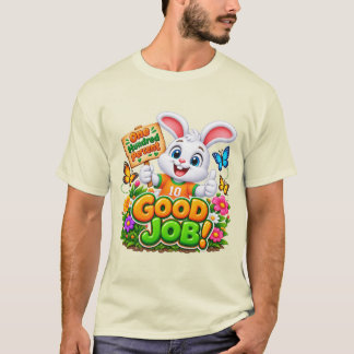 • Söt seriekanin Bra jobbat barn t-shirt