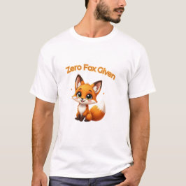 Söt serietecknad räv – förtjusande Kawaii-stil T Shirt
