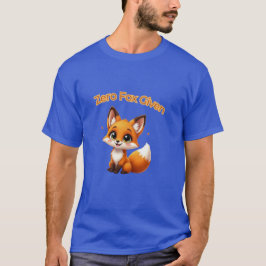 Söt serietecknad räv – förtjusande Kawaii-stil T Shirt