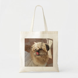 Söt Shih Tzu hund shoppingväska Tygkasse