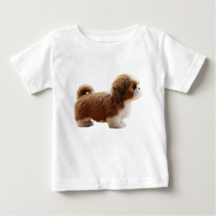 Söt Shih Tzu-valp isolerad T Shirt
