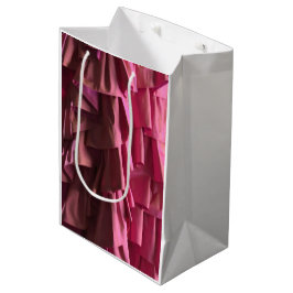 Söt Shock rosa Glam Ruffles Mönster Modern