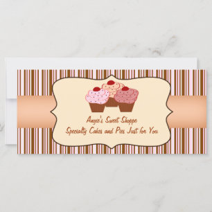 Söt Shoppe Cupcoa Business Gift-certifikat