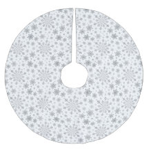 Söt Silver jul Snöflingor på vintervit