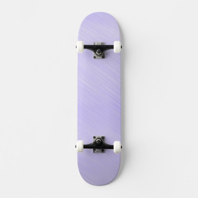 Söt Simple Lavender Struktur Mini Skateboard Bräda 18,5 Cm (Framsida)