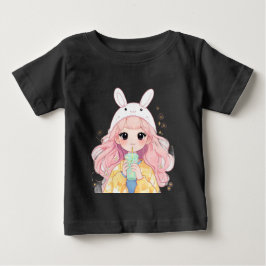 Söt Sipper Anime Style Tee Barnkläder småbarn
