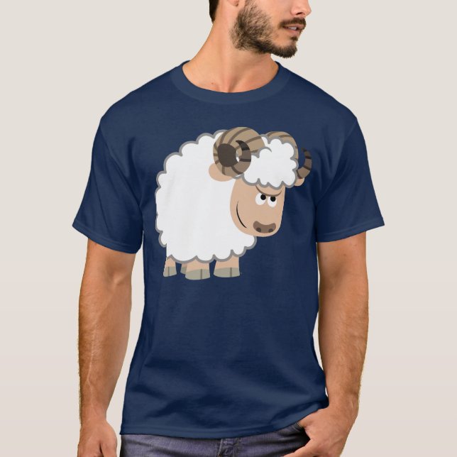 Söt Själsäker Tecknad Bagge T-Shirt (Framsida)