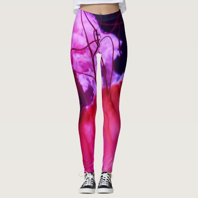Söt Sjölandskap Leggings (Framsida)